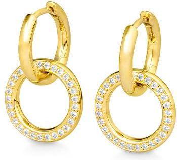 Breuning OHRSCHMUCK - BRILL. 0,435 Ct. H/si (750/18 K Gold)