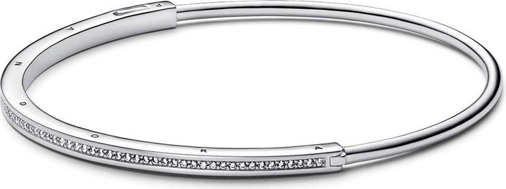 Produktbild Pandora Armreif Signature PavÃ© (16 cm, Sterling Silber, beschmücktes Sterling Silber)