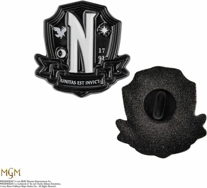 Image du produit Cinereplicas Wednesday pack 2 pin's Nevermore Academy