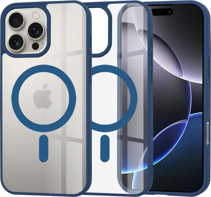 Immagine prodotto Techsuit - MagSafe Pro - iPhone 16 Pro Max - Blue (Apple iPhone 16 Pro Max)