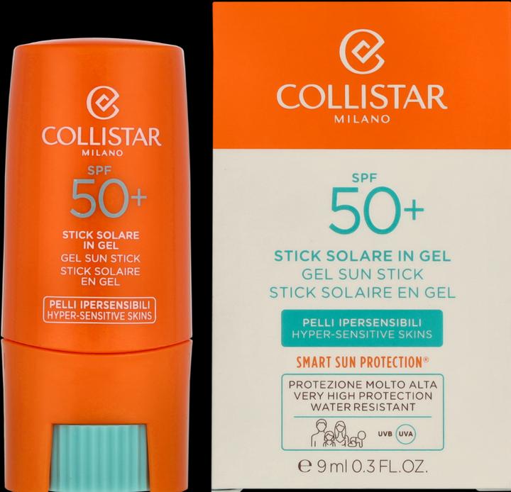 Image du produit Collistar Sun Sun Protection Factor 50 (Stick solaire, Crème solaire visage, SPF 50, 9 ml)