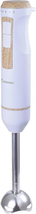 Productafbeelding Bergner Staafmixer 800W met maatbeker, met hakbijlage Wit, hout