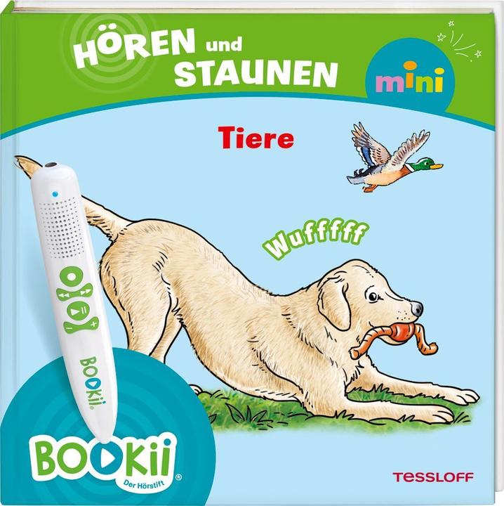 Produktbild Tessloff BOOKii® Hören und Staunen Mini Tiere (Deutsch, Luis-Max/Döring, Hans-Günther/Lohr, Brandstetter, Stefan/, Johann/Anders, 2023)