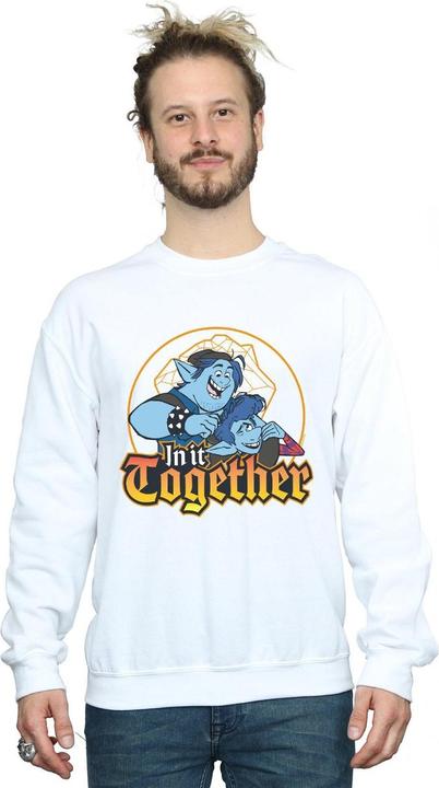 Actual product image Disney Mens Onward In It Together Sweatshirt (XXL)