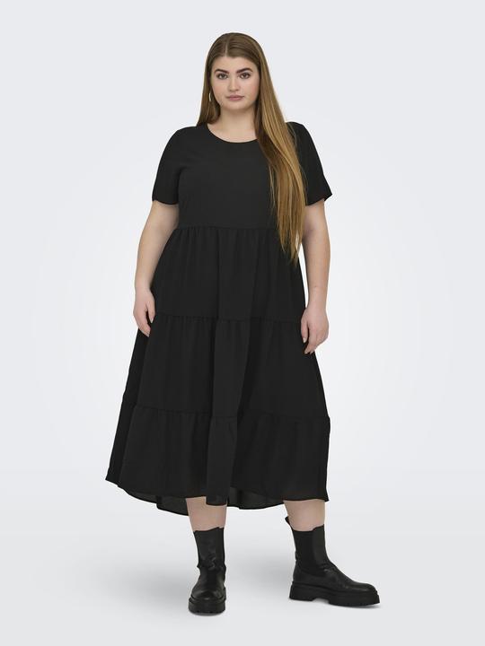 Produktbild Only Normal geschnitten Rundhals Langes Kleid Kleid (54)