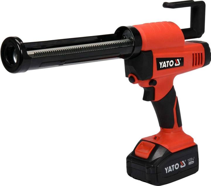 Yato Gun For Silicone And Adhesive 18v + Battery.