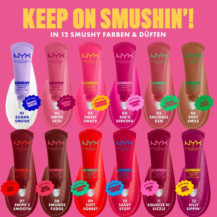 Actual product image NYX Professional Make-Up Nyx Smushy Matte (8 ml)