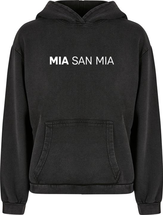 Actual product image FC Bayern München Ladies Mia San Mia Acid Washed Oversized Hoody - 131333 (M)