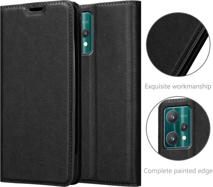 Productafbeelding Cadorabo Hoesje voor Realme 9 5G / 9 PRO / V25 / Q5 / OnePlus Nord CE 2 LITE 5G in Book Invis. Magneetstijl (Vivo V25, Realme 9 Pro+, OnePlus North CE 2 Lite 5G)