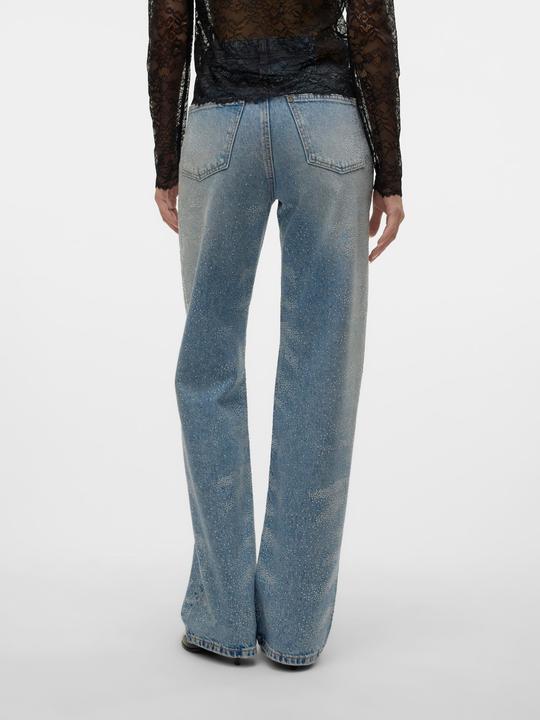 Produktbild Vero Moda VMTESSA Hohe Taille Weiter Beinschnitt Jeans Weit geschnitten (W27/L32)