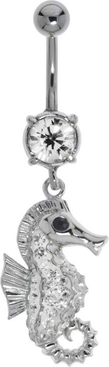 Image du produit Bijouteria Piercing nombril (Acier chirurgical 316L, Cristallin, Laiton rhodié)