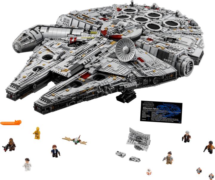 Produktbild LEGO Millennium Falcon (75192, LEGO Seltene Sets, LEGO Star Wars)