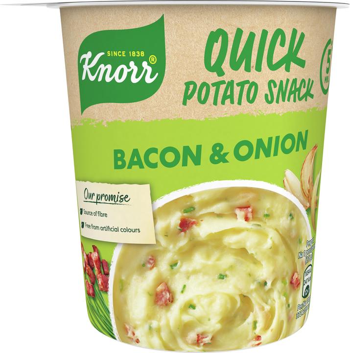 Immagine prodotto Knorr Snack di patate pronto con pancetta e cipolla 1 porzione (60 g)