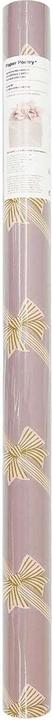 Actual product image Rico Design Geschenkpapier Schleifen, Streifen, Ros (Wrapping paper, 1 x)