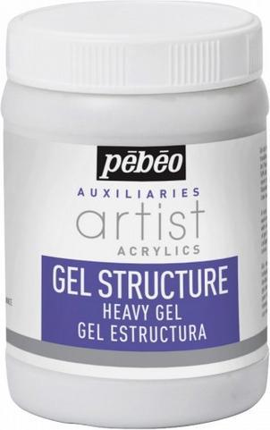 Actual product image Pebeo Artist Acrylics Heavy Gel (250 ml)