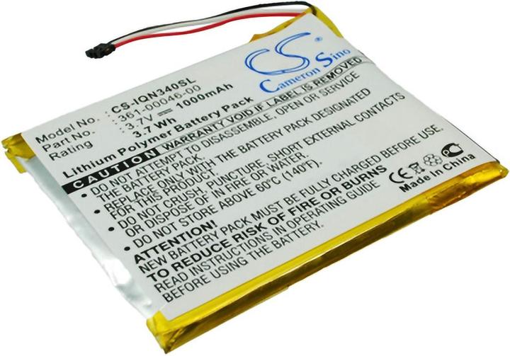 Actual product image AGI Battery compatible with Garmin nüvi 3590LMT|361-00046-00