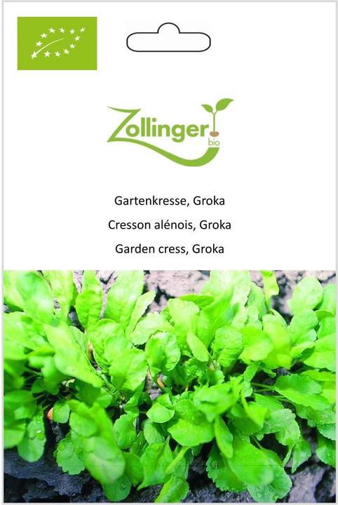 Produktbild Zollinger Bio Gartenkresse, Groka