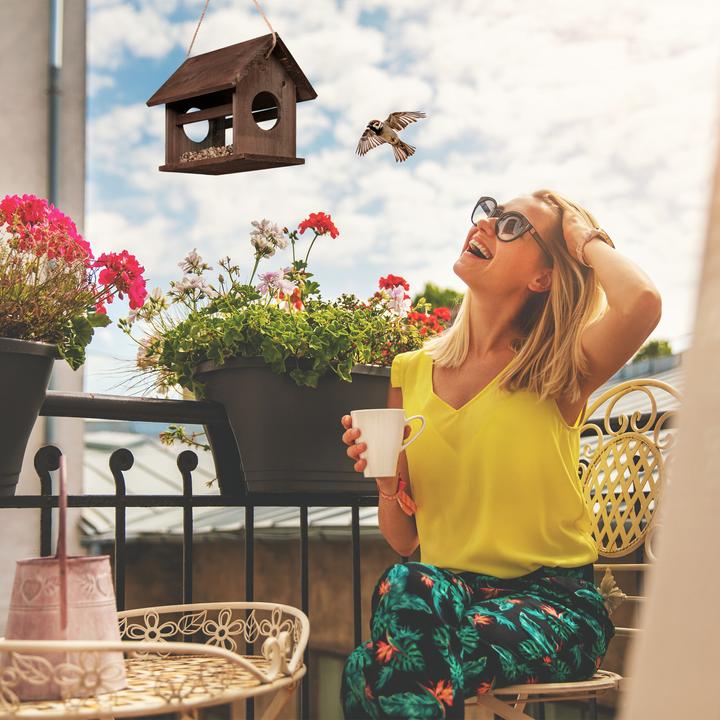 Actual product image Relaxdays Bird Feeder
