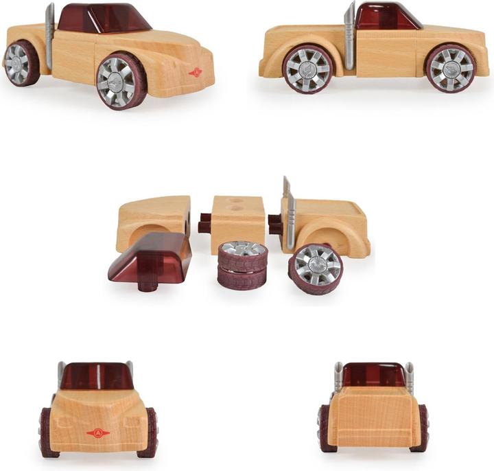 Image du produit Moni Lot de 3 petites voitures
