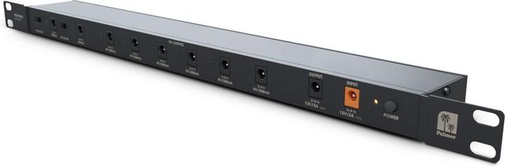 Palmer Audio WT PB 40 RK - Power supply unit with 8 outputs for rack installation