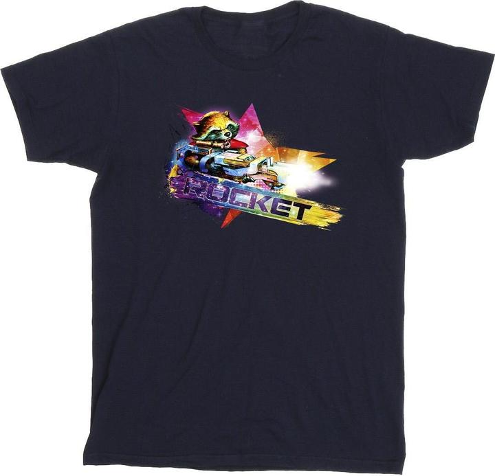 Produktbild Guardians Of The Galaxy Abstract Rocket Raccoon TShirt (L)