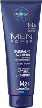 4Organic Man Power Natural Anti-Dandruff Shampoo For Men 250Ml (250 ml, Flüssiges Shampoo)