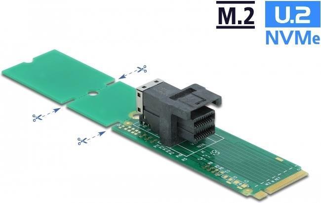 Image du produit Delock Adaptateur M.2 clé M vers SFF-8643 NVMe 22110 / 2280 / 2260