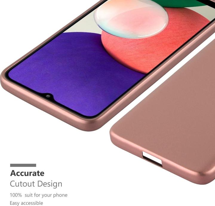 Actual product image Cadorabo TPU Matt Metallic Sleeve (Samsung Galaxy A22 5G)