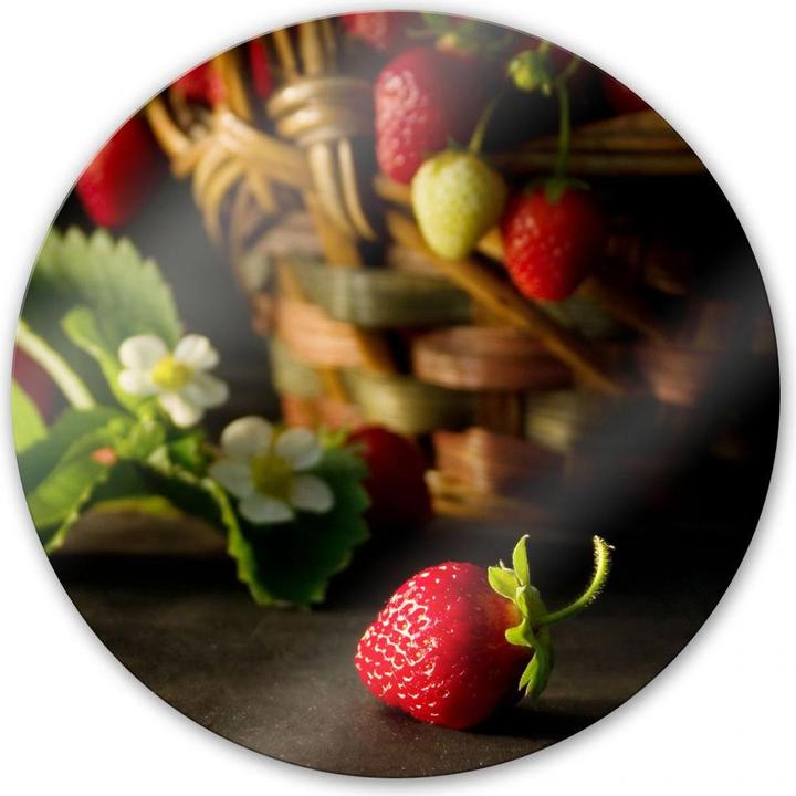 Immagine prodotto Trenddeko Cestino di fragole - rotondo (Ø 50 cm)