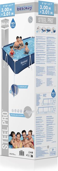 Produktbild Bestway Steel Pro Pool (300 x 201 x 66 cm)