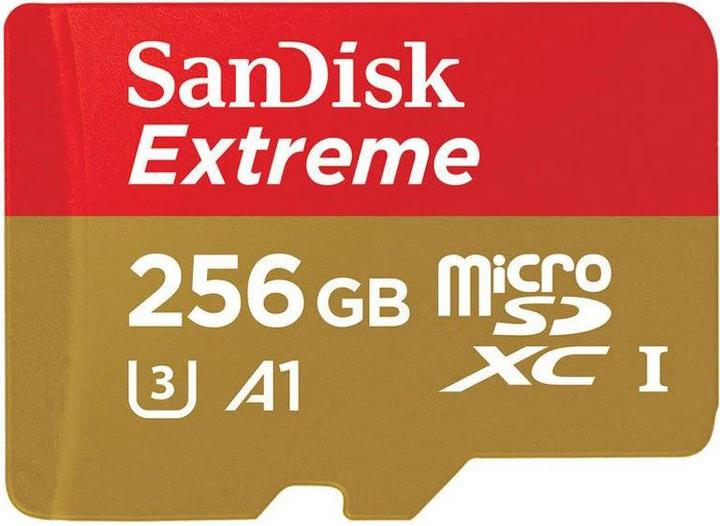 Realwear Scheda Micro SD 256GB SanDisk Extreme (256 GB, microSDXC, U3, UHS-I)