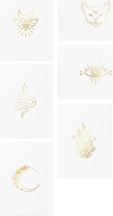 TATTon.me Tattoos - Gold Magic