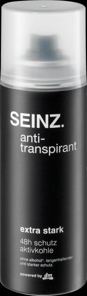 Actual product image dm Seinz. Antiperspirant deodorant spray extra strong (Spray)