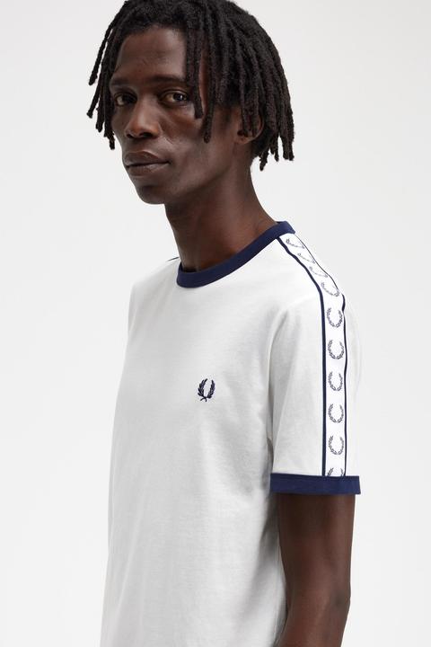 Actual product image Fred Perry Contrast trim T-shirt with band (XXL)