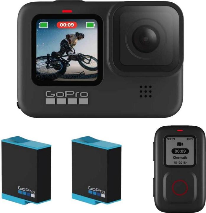 Produktbild GoPro HERO9 Black - Accessory Hard Bundle (Bluetooth, WLAN)