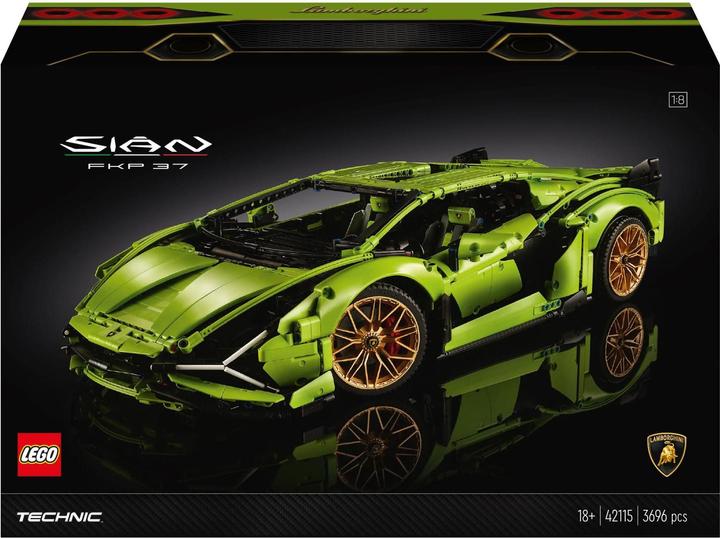 LEGO Lamborghini Sián FKP 37 (42115, LEGO Technic, LEGO Seltene Sets)