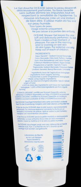 Actual product image Laboratoires de Biarritz Océane organic shower gel (200 ml)