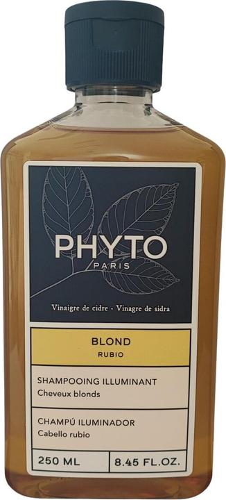 Actual product image Phyto Blonde Shampoo for Light Blonde Hair 250ml (250 ml, Liquid shampoo)
