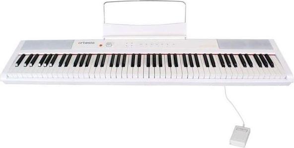 Produktbild Artestia Artesia Performer Stage-Piano Weiss mit Keyboard-Ständer (88 Tasten)