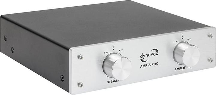 Produktbild Dynavox VerstärkerBoxenUmschalter AMPS PRO silber