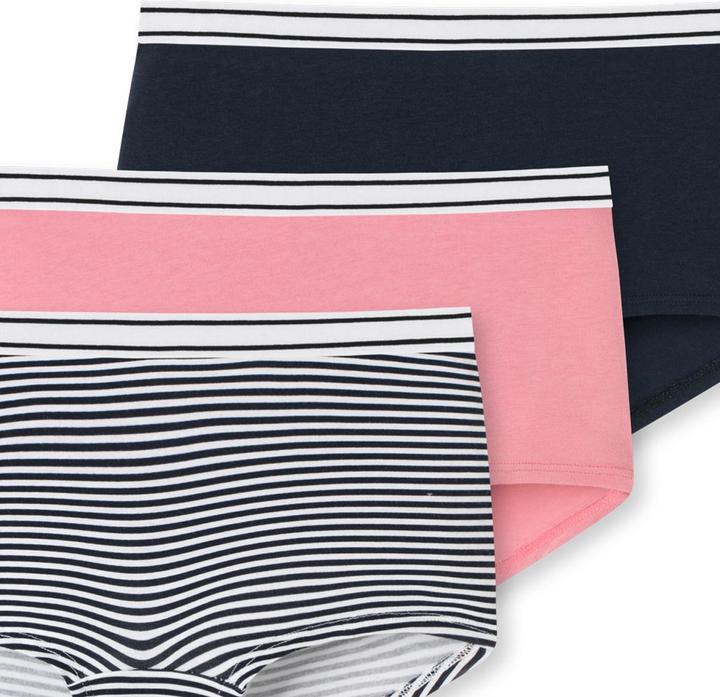 Immagine prodotto Schiesser 9 Pack di pantaloncini in cotone biologico 95/5 per ragazze adolescenti (176, confezione da 9)