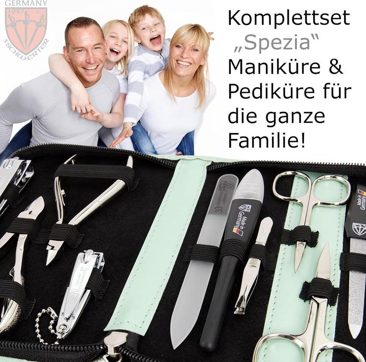 Produktbild Drei Schwerter 10-teiliges Maniküre-Set Spezia