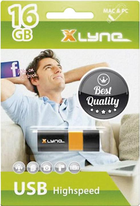 Actual product image Xlyne Highspeed Wave (16 GB, USB-A, USB 2.0)