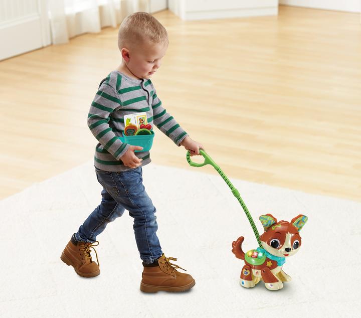 Produktbild VTech 80-552564 Lauf-mit-Mir-Hündchen Babyspielzeug, bunt