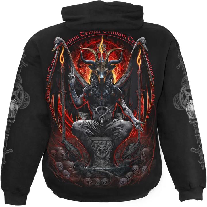 Actual product image Spiral Unisex Adult Baphomet Hoodie (M)