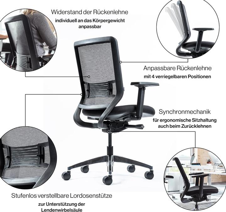 Actual product image Yaasa Chair Classic - Black