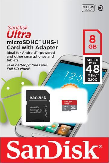 Image du produit SanDisk Ultra (128 Go, SDXC, U1, UHS-I)