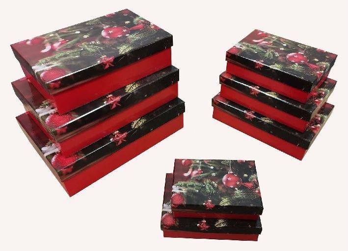 Produktbild PBS Austria Kartonage 8 teilig Weihnachtsmotiv (Geschenkbox, 8 x)