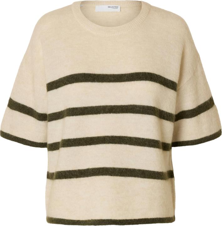 Selected Femme Kurzärmeliges Strickoberteil (L)