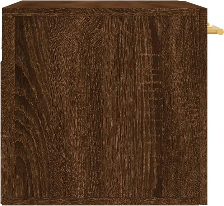 Produktbild VidaXL Wandschrank Braun Eichen-Optik 60x36,5x35cm Holzwerkstoff (60 x 36,5 x 35 cm)